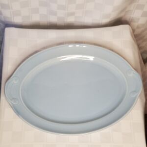 Antique Lu-Ray Pastels Platter